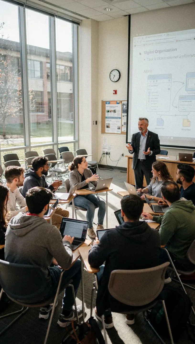 Professional team collaboration